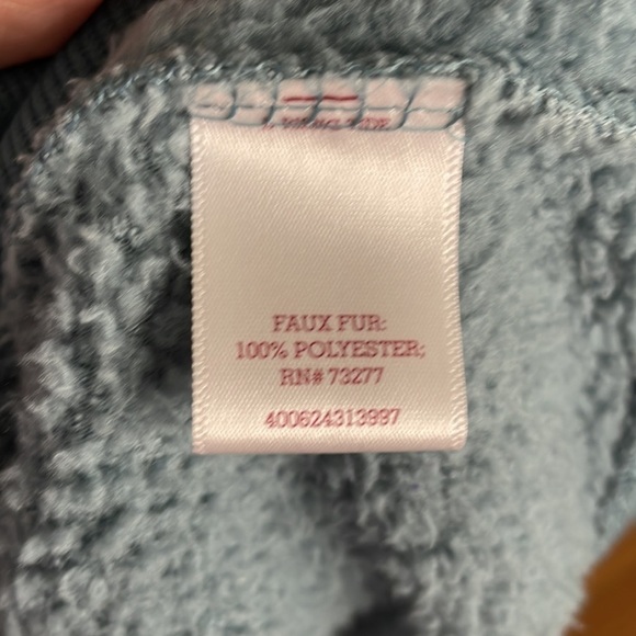 SO Soft Women’s LG Sherpa Hooded Pullover Sweatshirt w Pocket Leisure Cozy Green - Picture 4 of 9